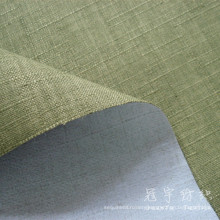 Fr Imitation Linen 100% Polyester Fabric for Sofa